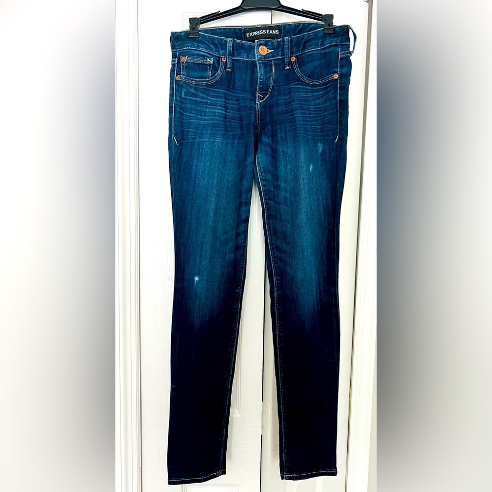 ANKLE SKINNY LOW RISE JEANS